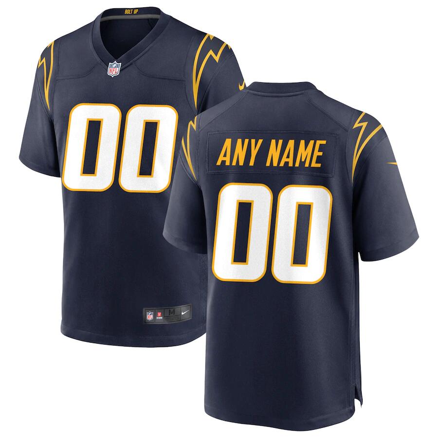 Custom Los Angeles Chargers Vapor Untouchable Limited Jersey